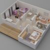 75m2 Prefabrik Ev – Image 3